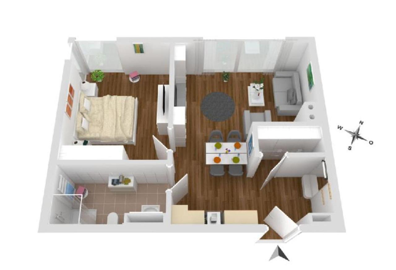 Apartment Müritzstern In Der Hafenresidenz *
